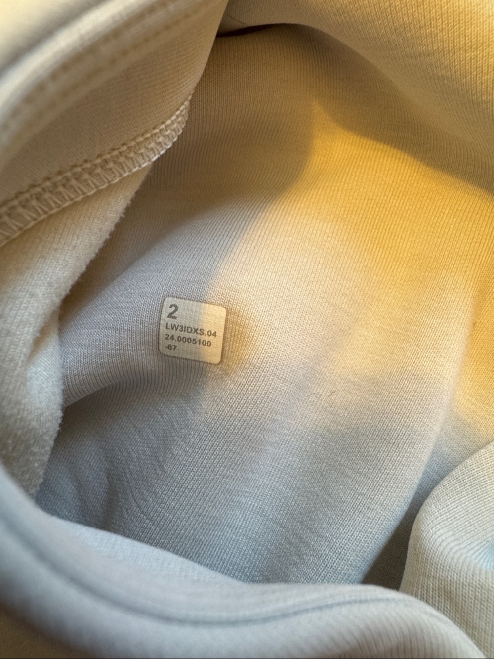 Amazing Lululemon women’s Brushed Soft Stream half zip crop top size 2 - Picture 6 of 7